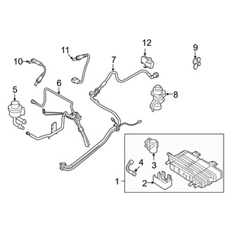 Mercury OE - Emission System - Emission Components (Base / Premier 2.5L)