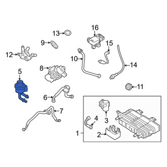 Mercury OE - Vapor Canister Purge Solenoid