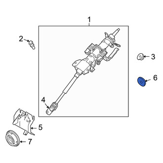 Mercury OE - Steering Column Nut