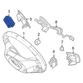 Mercury OE - Right Steering Wheel Radio Controls