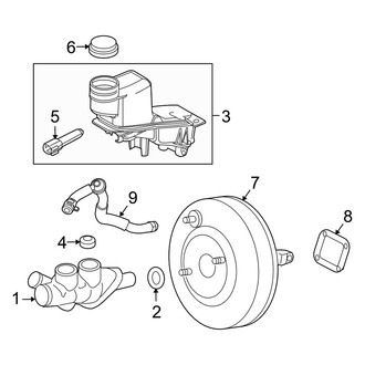 Mercury OE - Cowl - Components on Dash Panel (Base / Premier 2.5L)