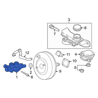 Mercury OE - Brake Master Cylinder