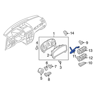 Mercury OE - A/C Evaporator Temperature Sensor