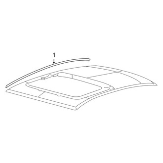 Mercury OE - Roof - Exterior Trim (Flex / Gas)