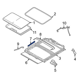 Mercury OE - Sunroof Cover