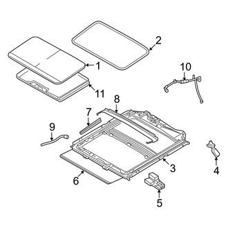 Mercury OE - Roof - Sunroof (Flex / Gas)