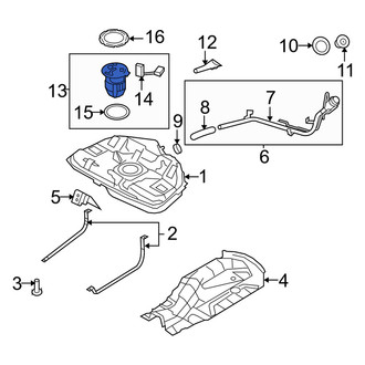 Mercury OE - Electric Fuel Pump