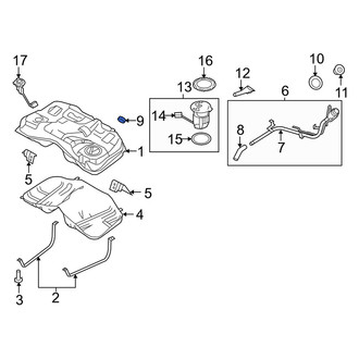 Mercury OE - Fuel Filler Hose Clamp