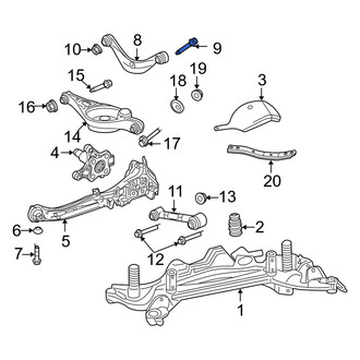Mercury OE - Lateral Arm Bolt