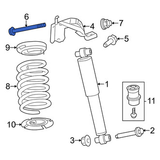 Mercury OE - Suspension Shock Absorber Bolt