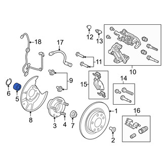 Mercury OE - Front Wheel Bearing