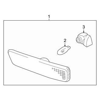 Mercury OE - Front Lamps - Side Marker Lamps