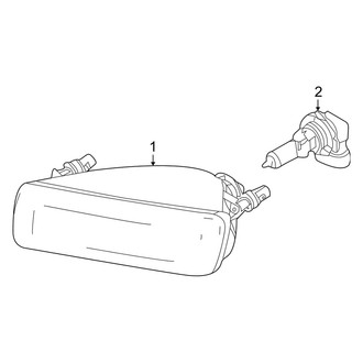 Mercury OE - Front Lamps - Fog Lamps