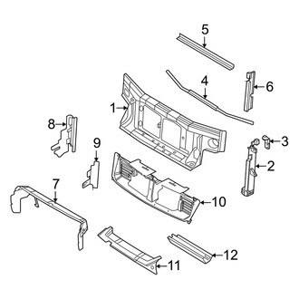 Mercury OE - Radiator Support