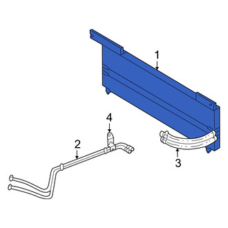 Mercury OE - Automatic Transmission Oil Cooler