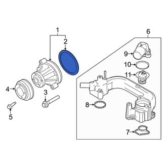 Mercury OE - Engine Water Pump Gasket