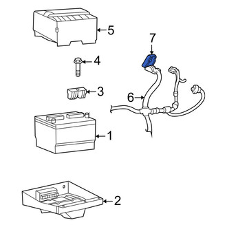 Mercury OE - Battery Terminal Cover