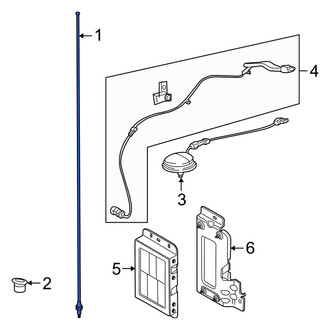 Mercury OE - Radio Antenna Mast
