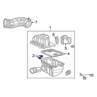 Mercury OE - Air Filter Housing Grommet