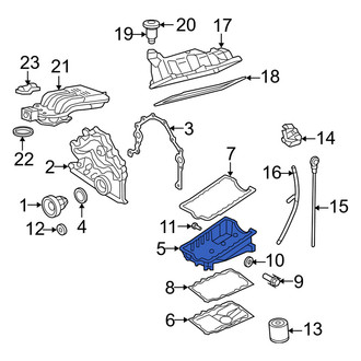 Mercury OE - Upper Engine Oil Pan