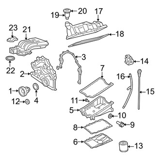 Mercury OE - Engine Parts (4.0L)