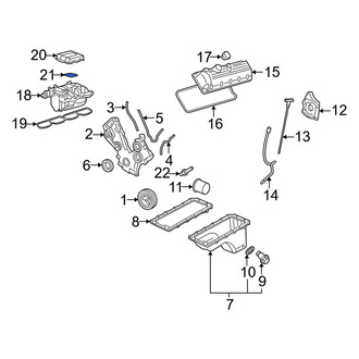 Mercury OE - Engine Cover Seal