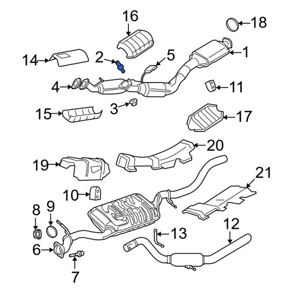 Catalytic Converter Stud