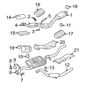 Mercury OE - Catalytic Converter Stud