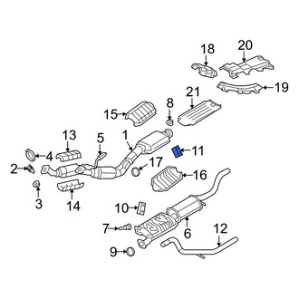 Mercury OE - Exhaust System Hanger