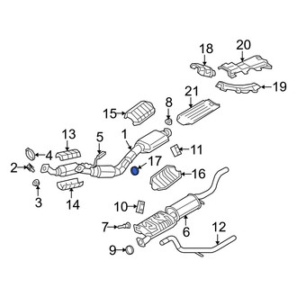 Mercury OE - Exhaust Clamp
