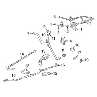 Mercury OE - Evaporative Emissions System Lines