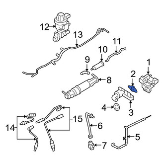 Mercury OE - Exhaust Gas Recirculation (EGR) Valve Gasket