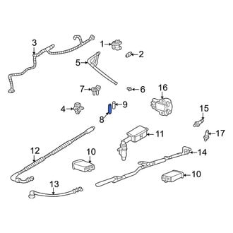 Mercury OE - Evaporative Emissions System Lines