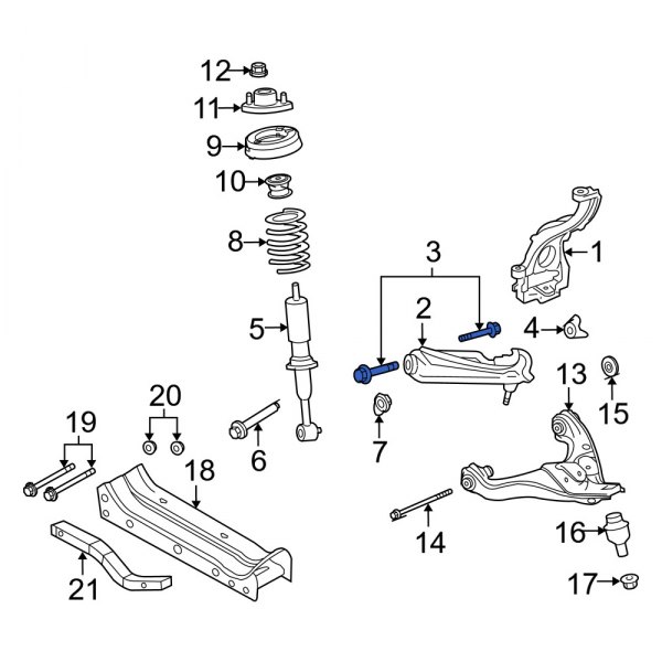 Suspension Control Arm Bolt