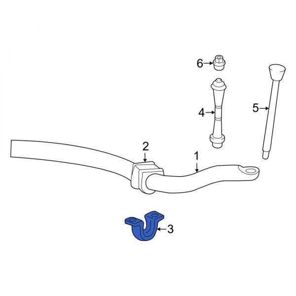 Suspension Stabilizer Bar Bracket