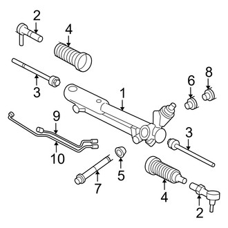 Mercury OE - Steering Gear & Linkage (4.6L)