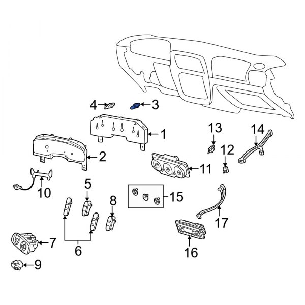 Instrument Panel Light Bulb