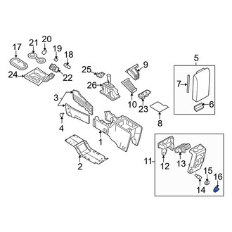 Mercury OE - 12 Volt Accessory Power Outlet Cover