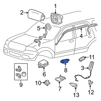 Mercury OE - Air Bag Side Curtain Delete Resistor