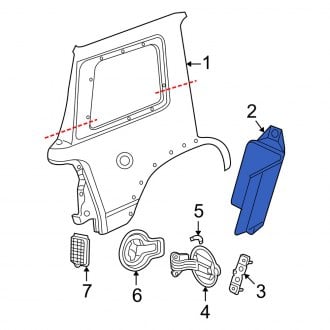 Mercury Mountaineer Body Parts | Collision Repair, Restoration - CARiD.com