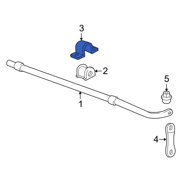 Suspension Stabilizer Bar Bracket