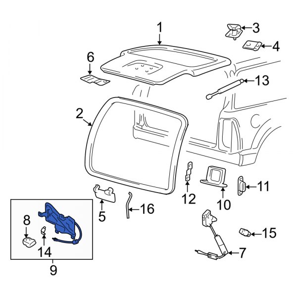 Liftgate Lock Actuator