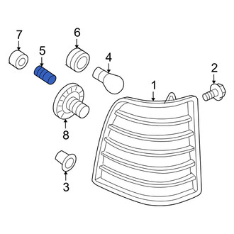 Mercury OE - Center High Mount Stop Light Bulb