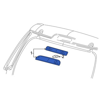 Mercury OE - Rear Center High Mount Stop Light