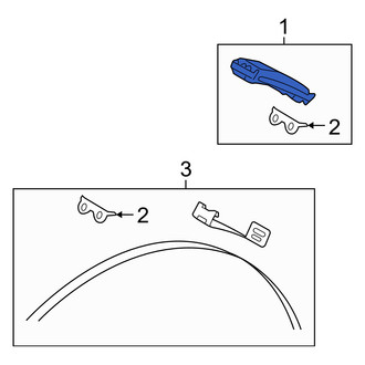 Mercury OE - Tire Pressure Monitoring System (TPMS) Sensor