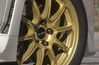 503 RALLY Gold on Subaru