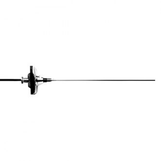 12" Black Spring Stainless AM/FM Antenna Mast Fits 92-15 Ford E-250 Econoline