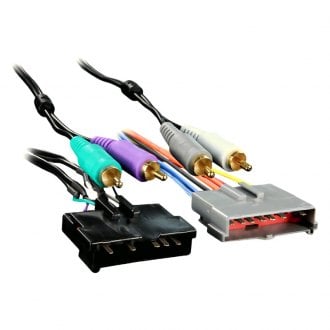 Metra® - Aftermarket Radio Wiring Harness with OEM Plug and Amplifier Bypass, for Football Syle Amplifier