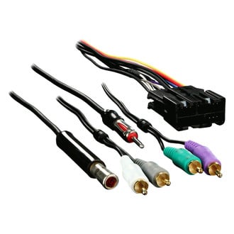 Metra® - Aftermarket Radio Wiring Harness with OEM Plug and Amplifier Integration