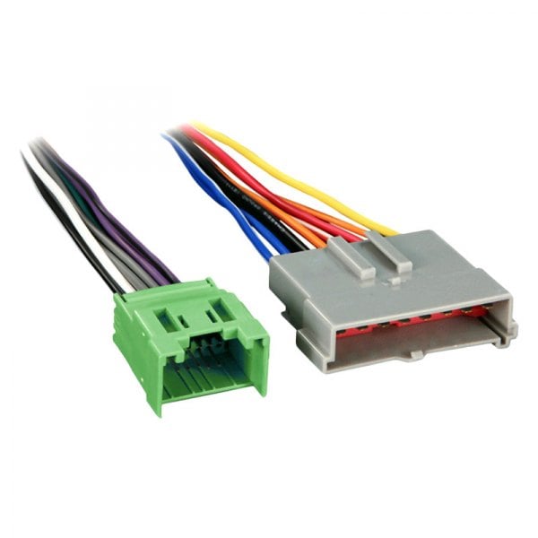 Metra® - Aftermarket Radio Wiring Harness with OEM Plug and Amplifier Integration